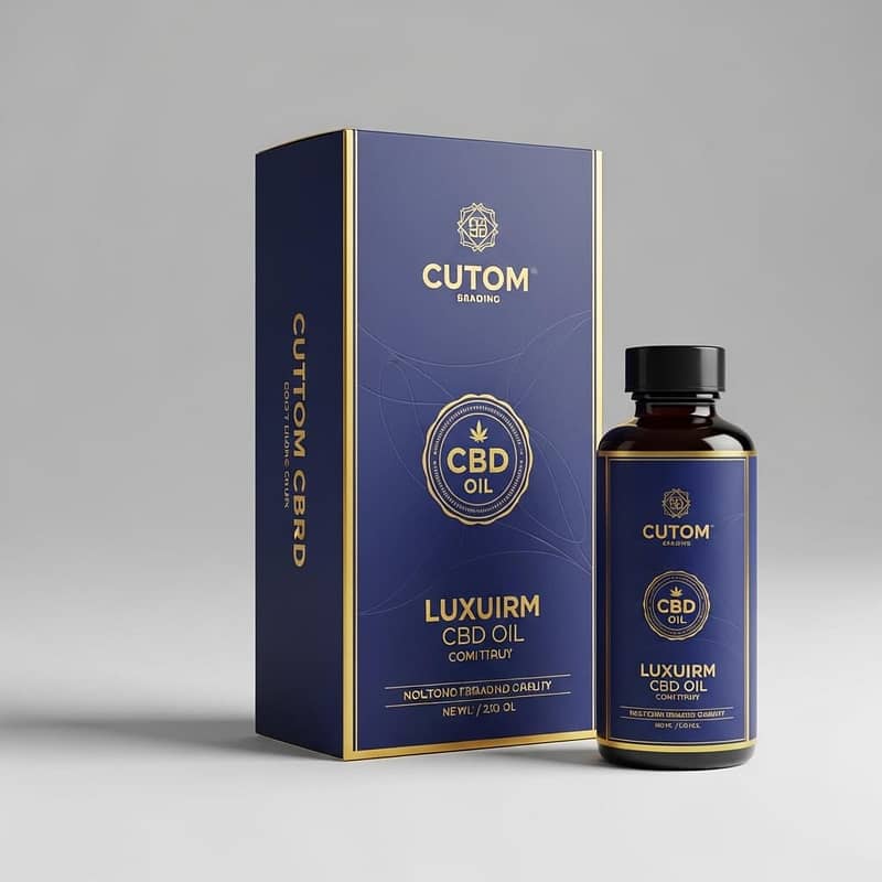 Custom Cbd Oil Packaging Boxes​